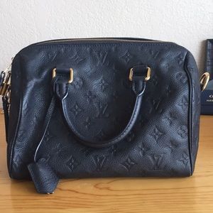 Louis Vuitton midnight blue handbag